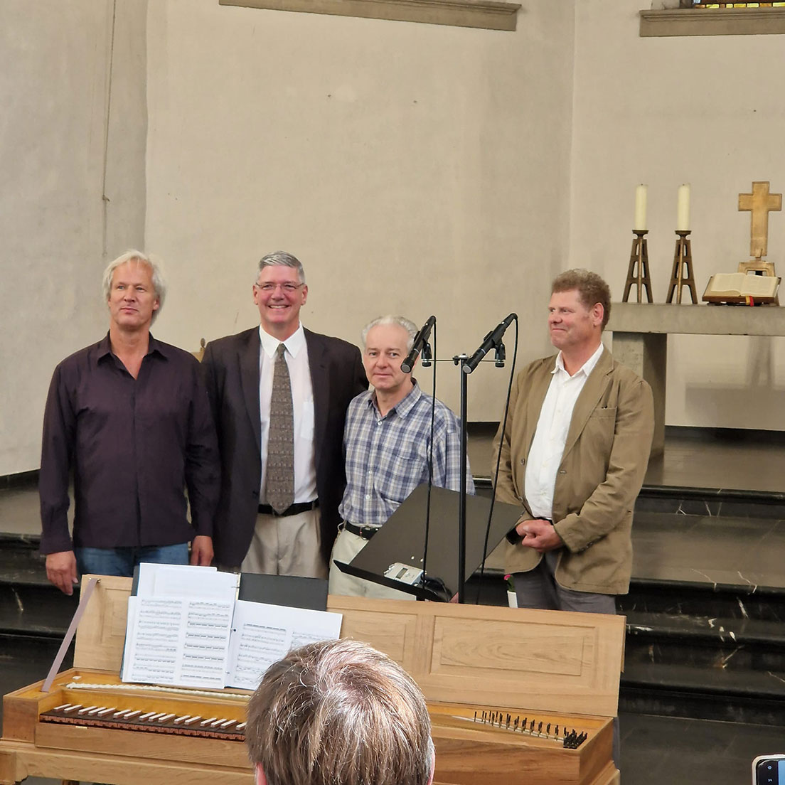 Martin Kather, Kevin Birch, Andreas Hermert, Burkhard Zander (v.l.)