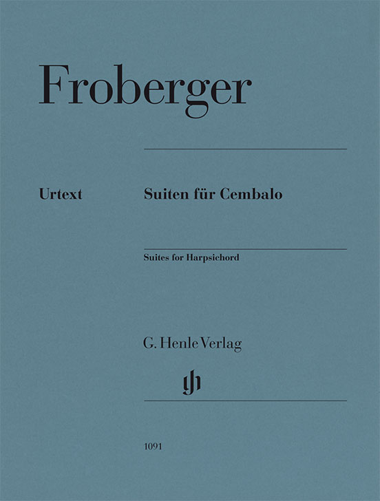 Froberger Cembalo-Suiten, Titelseite