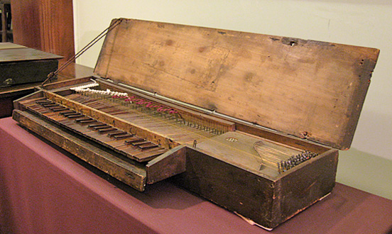 Anonymes Clavichord (Russell Collection, Edinburgh)